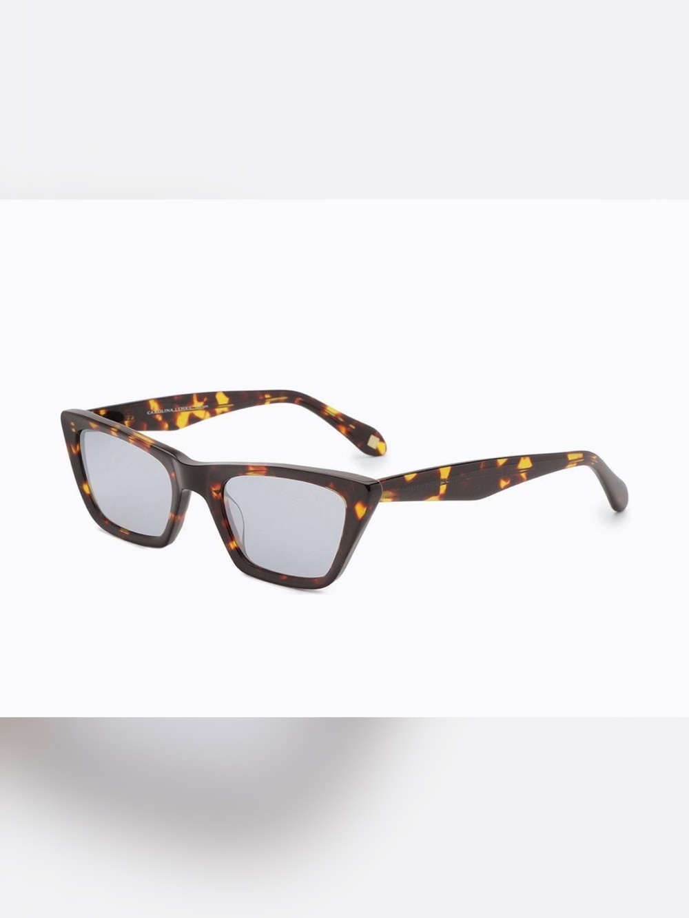 Tortoiseshell Cat-Eye Women's Sunglasses - Brown/Amber